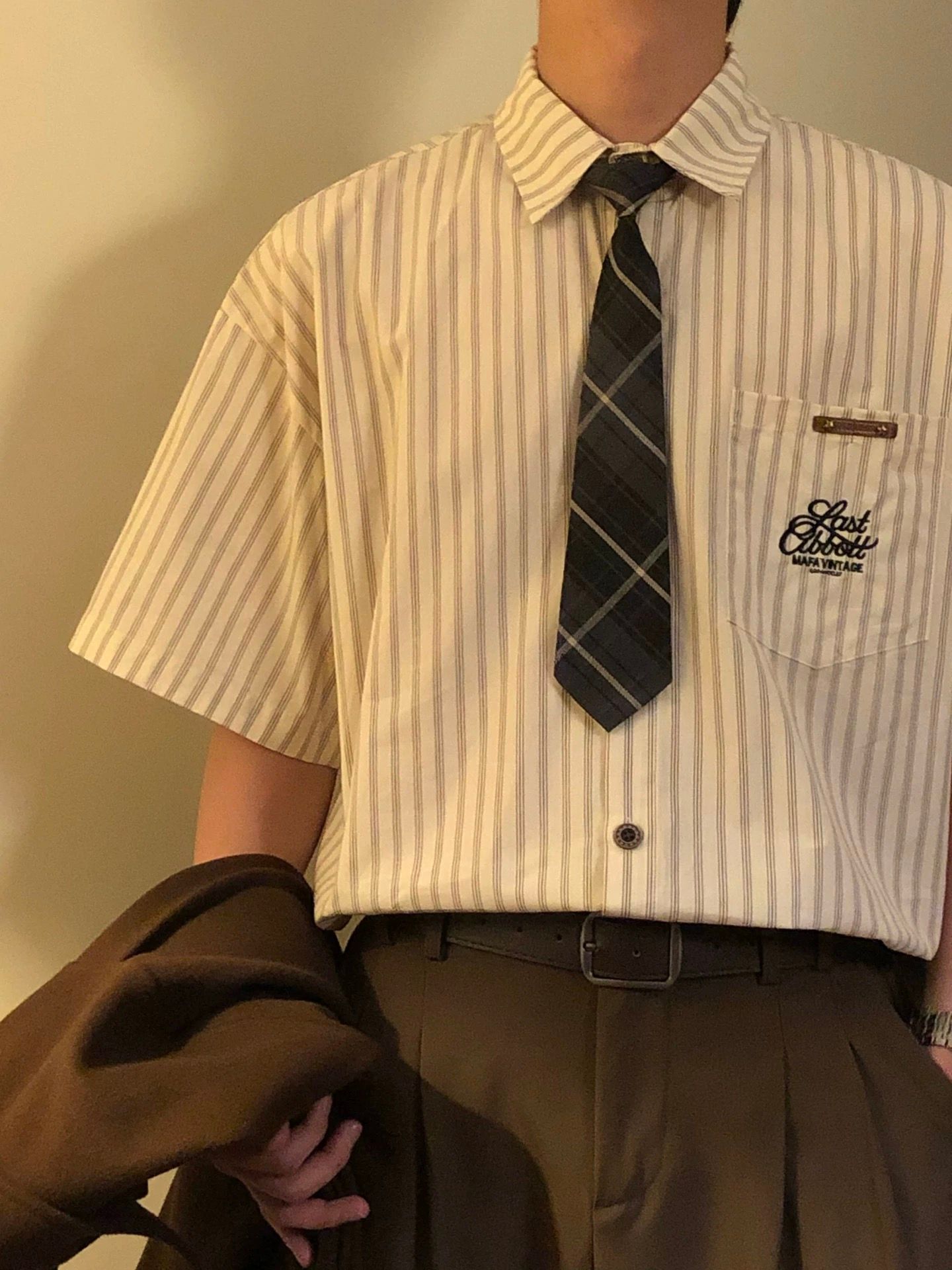 SHIRT 5636 BEIGE