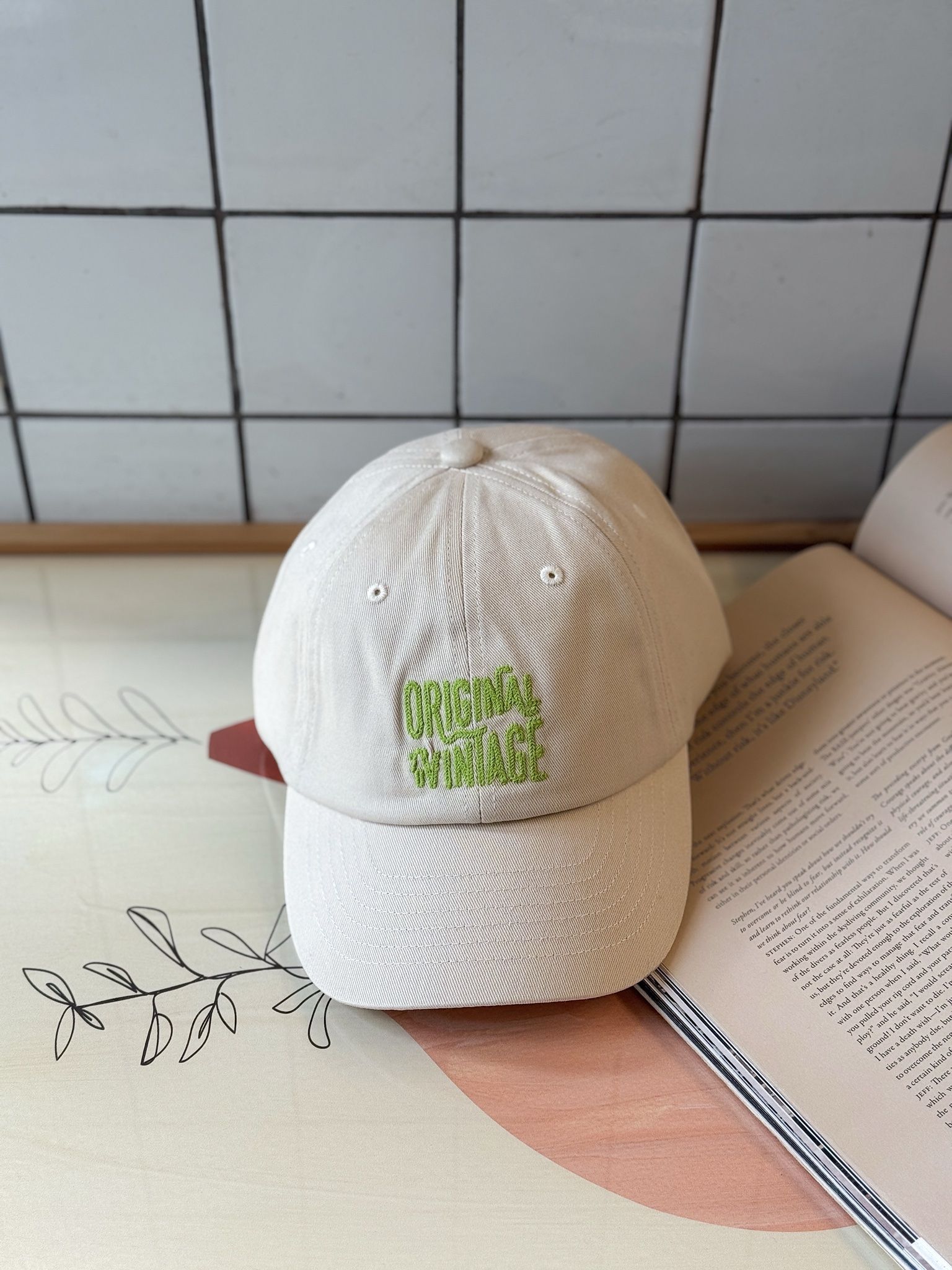 CAP ORIGINAL VINTAGE CREAM