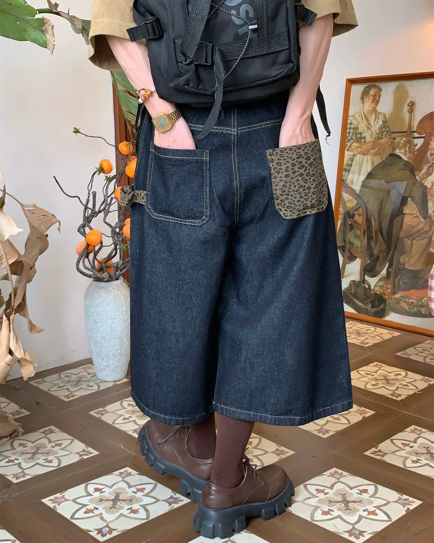 CARPENTER SHORT 70264 DARK BLUE