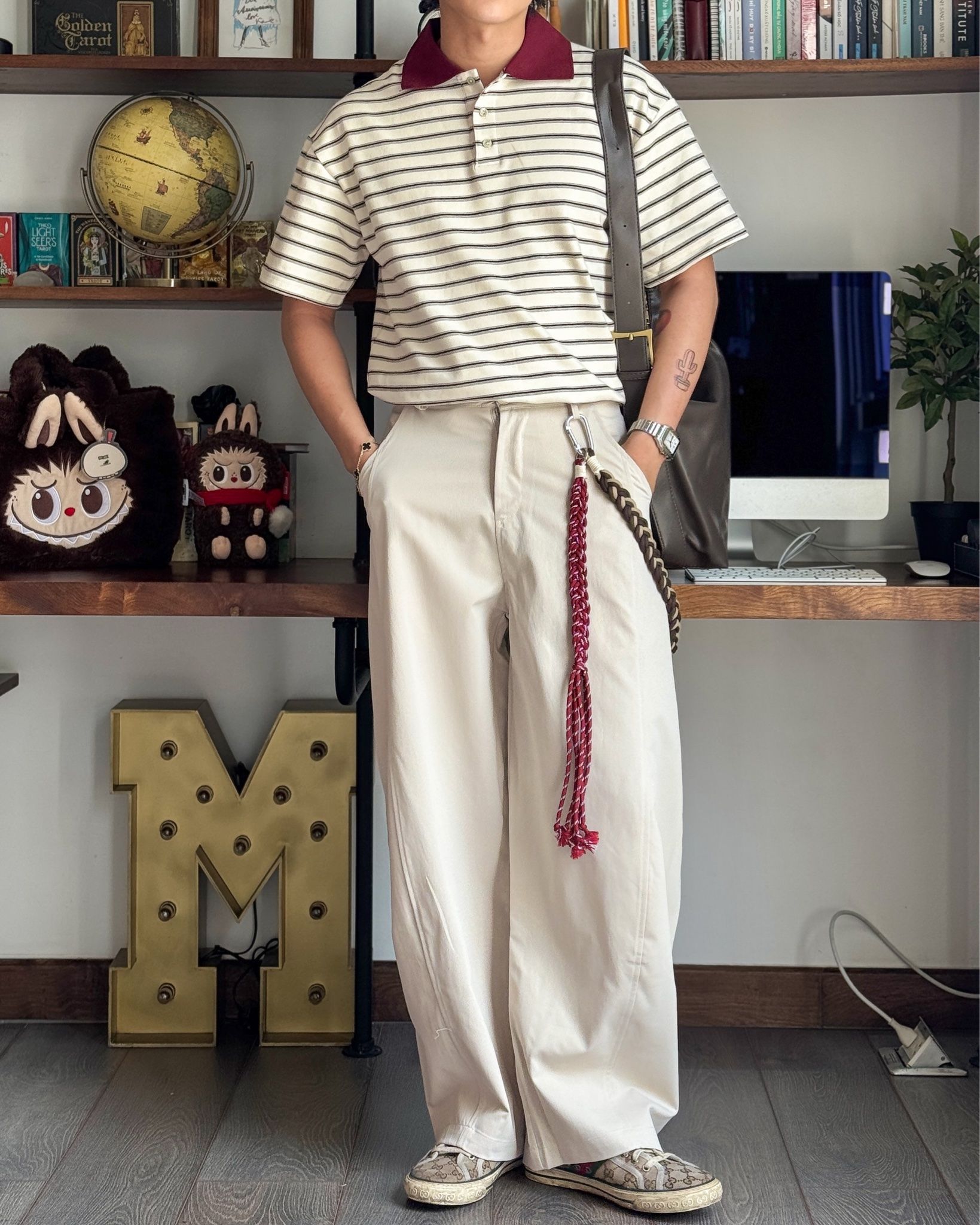 WIDE LEG TROUSER 2178 CREAM