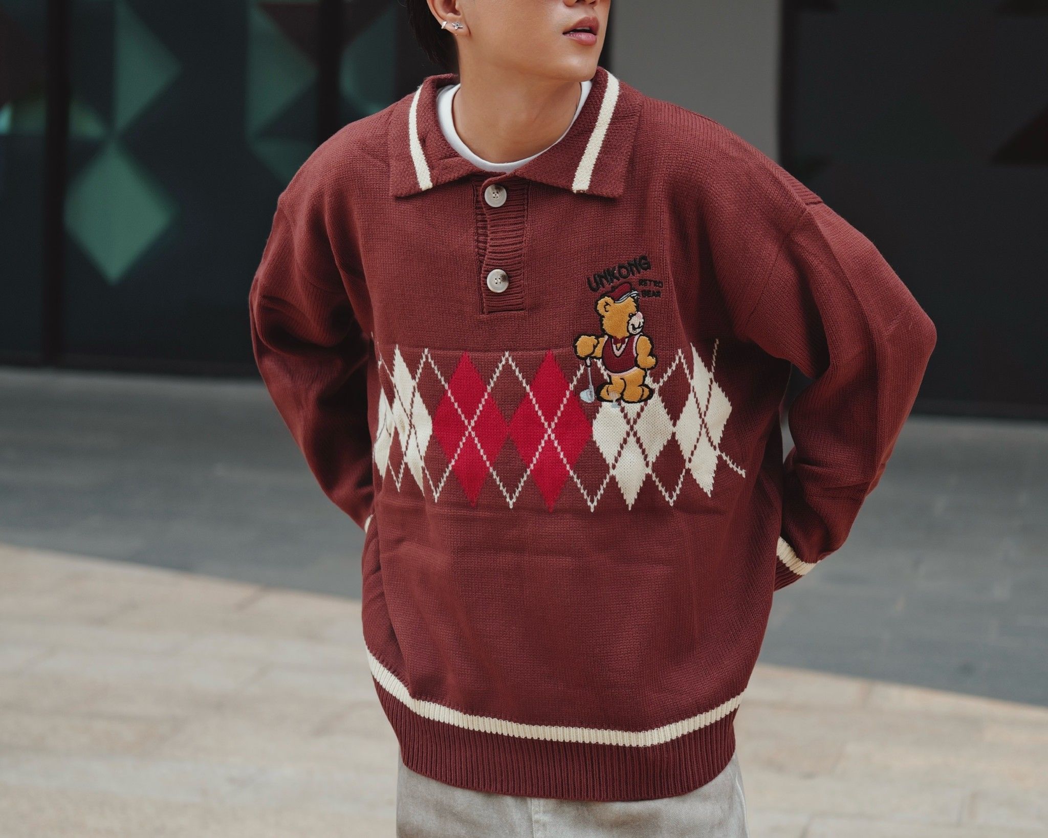 ÁO SWEATER 1905 NÂU