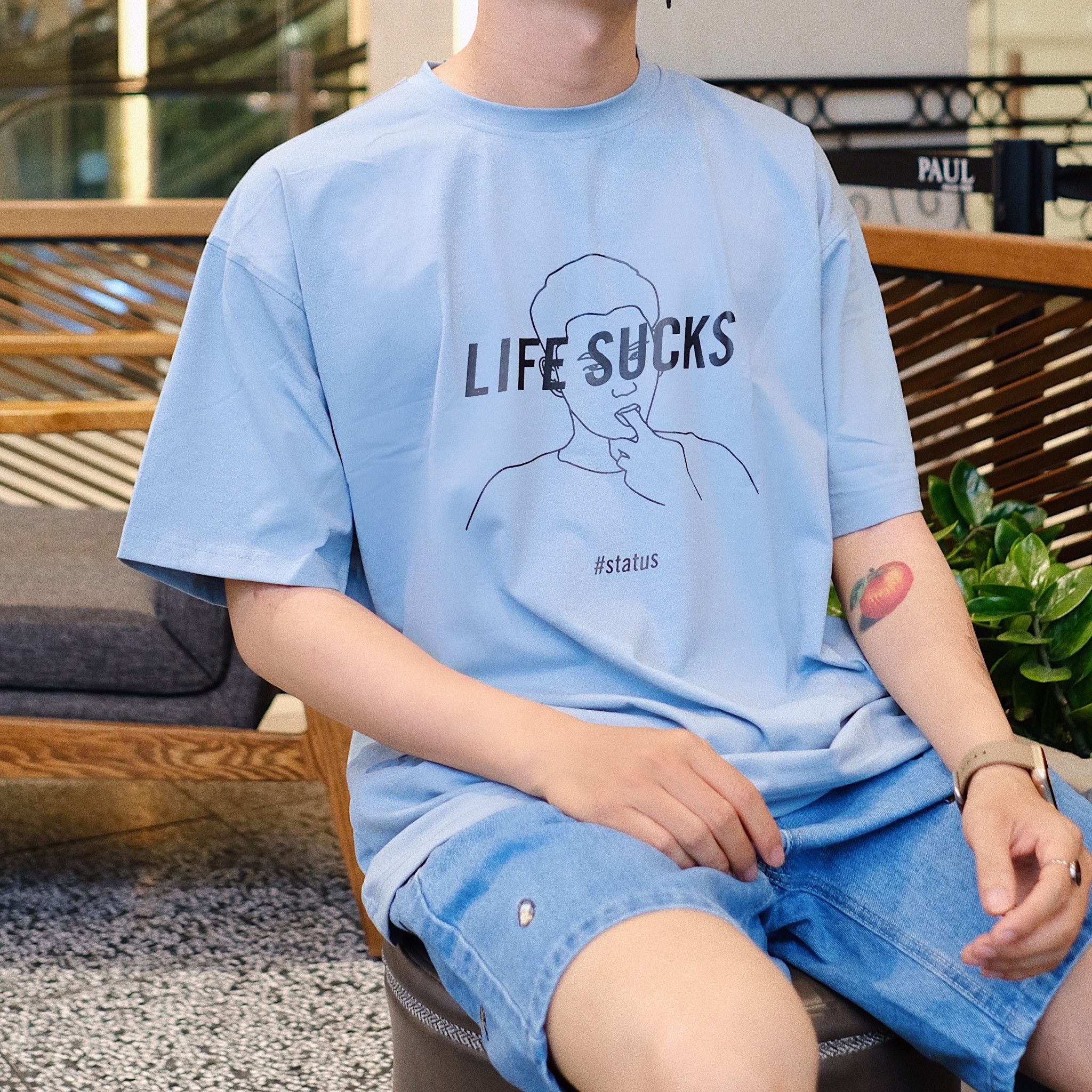 LIFE SUCKS T-SHIRT