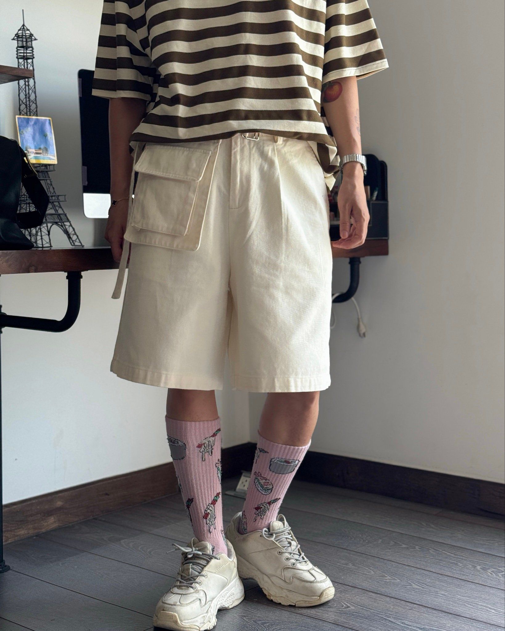 SHORT 1311 IVORY