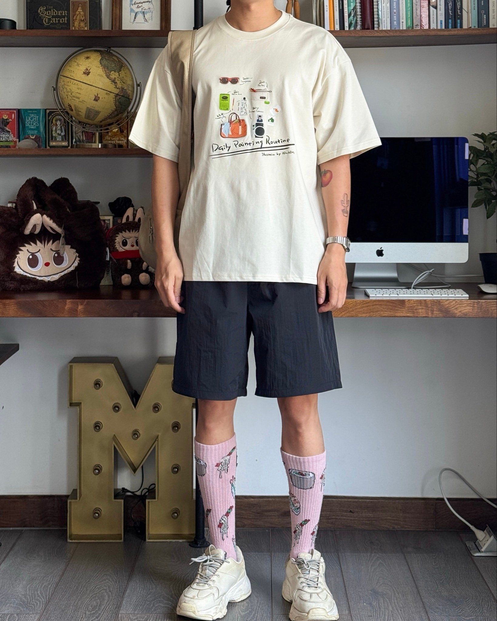 T-SHIRT 41276 APRICOT