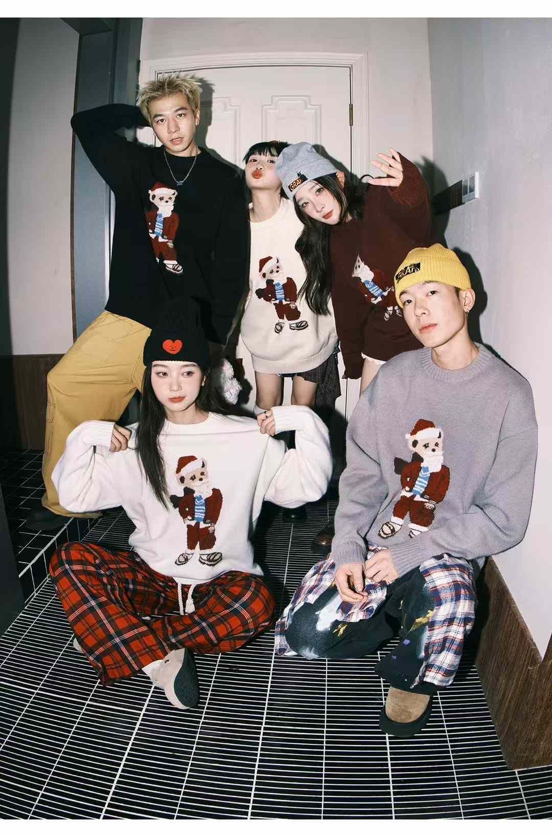 ÁO SWEATER 4891 XÁM