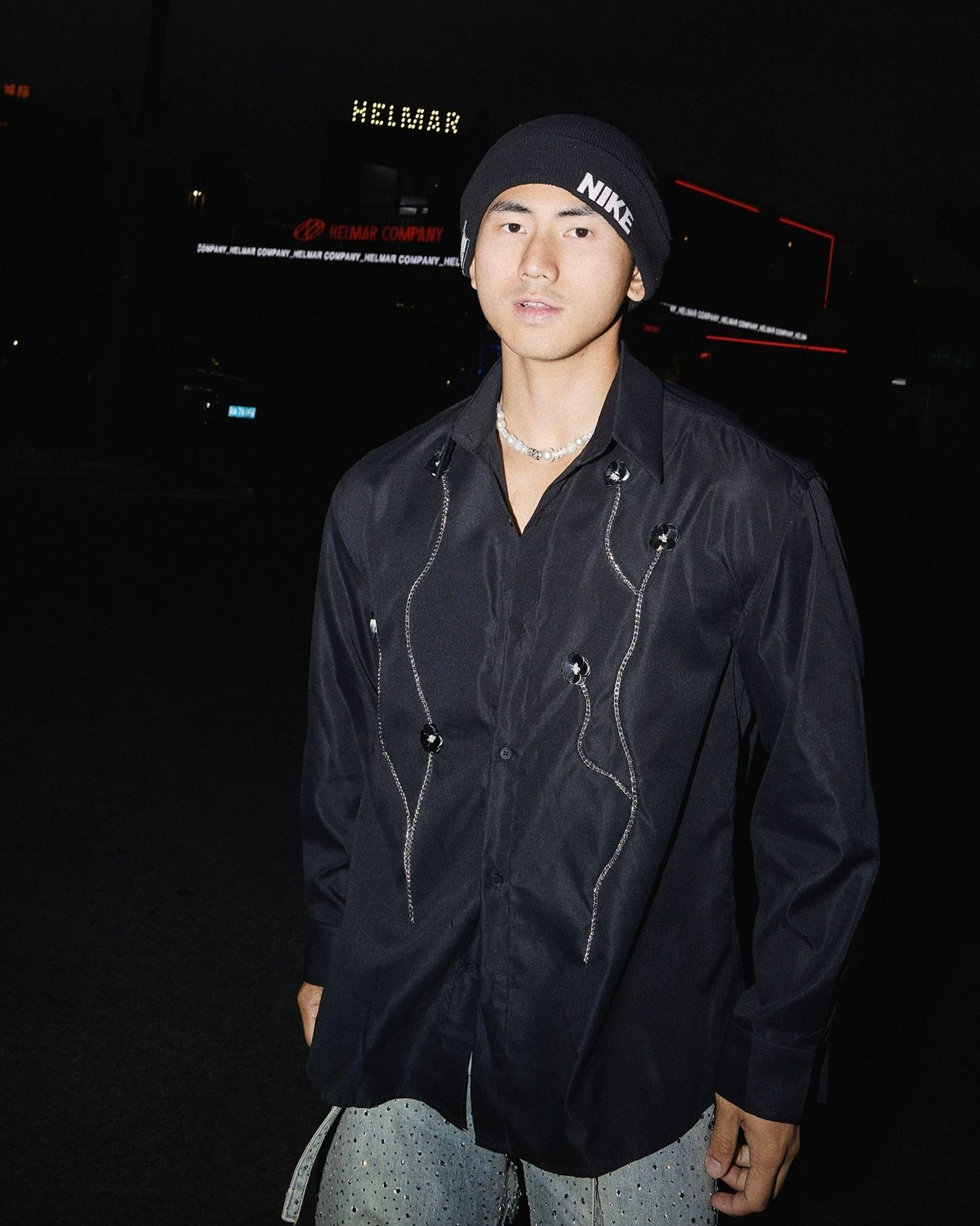 SHIRT 3762 BLACK