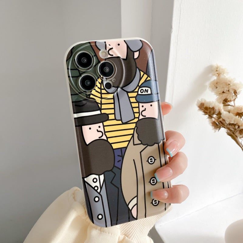 CASE IPHONE PEOPLE CARTOON