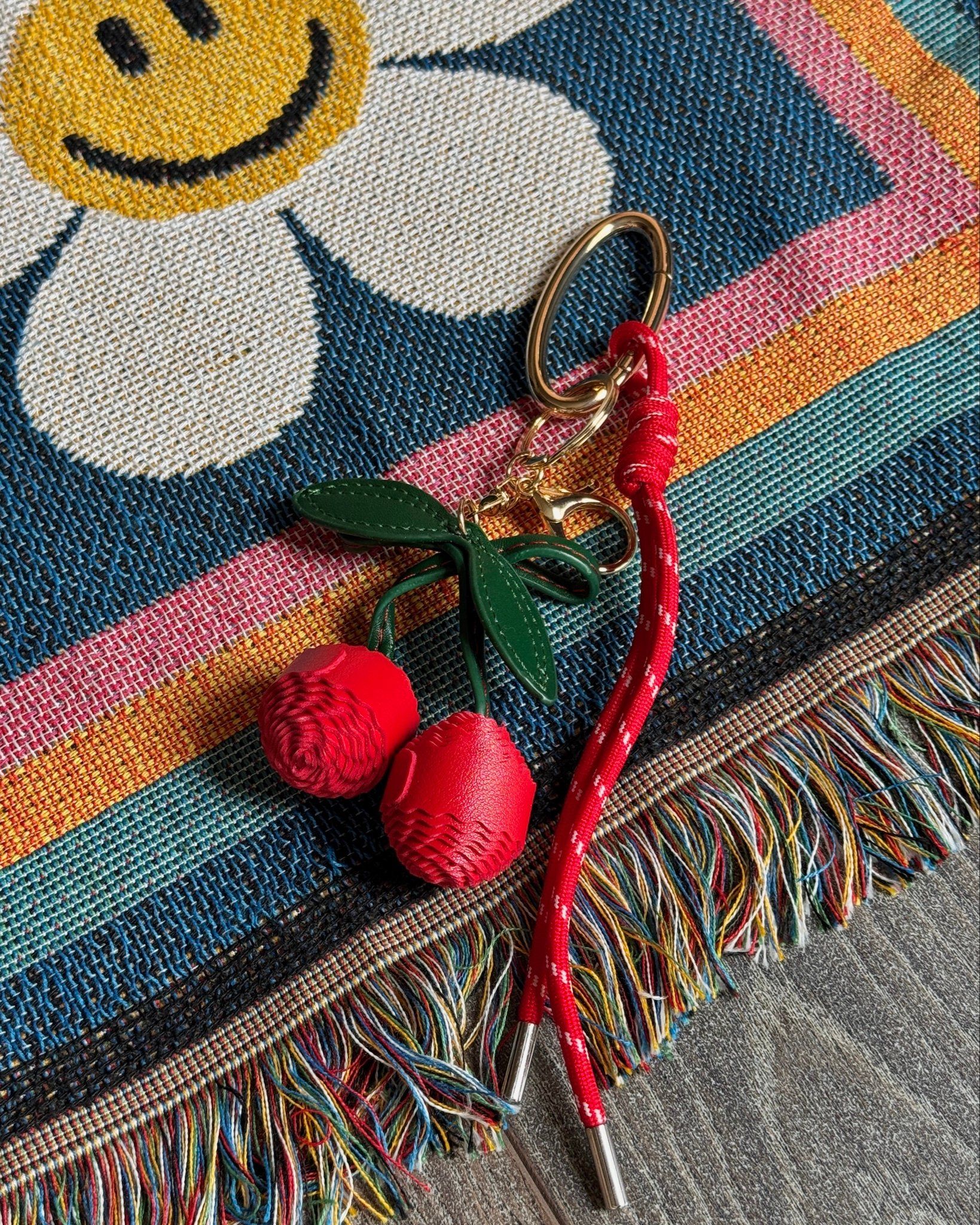 KEYCHAIN RED CHERRY