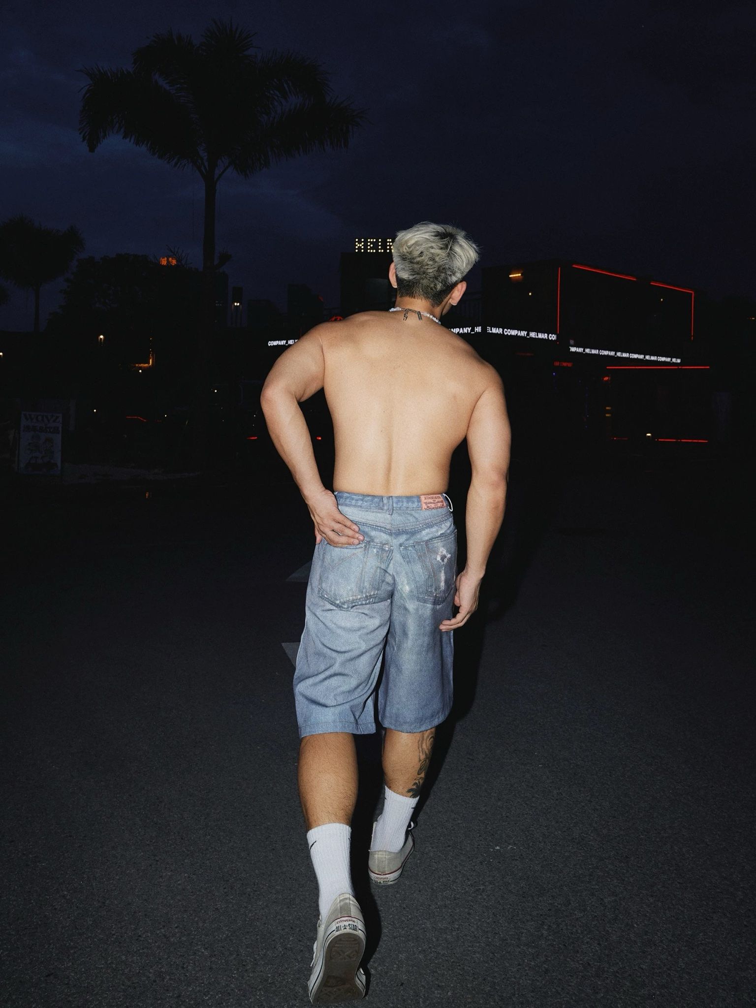 SHORT 3829 BLUE