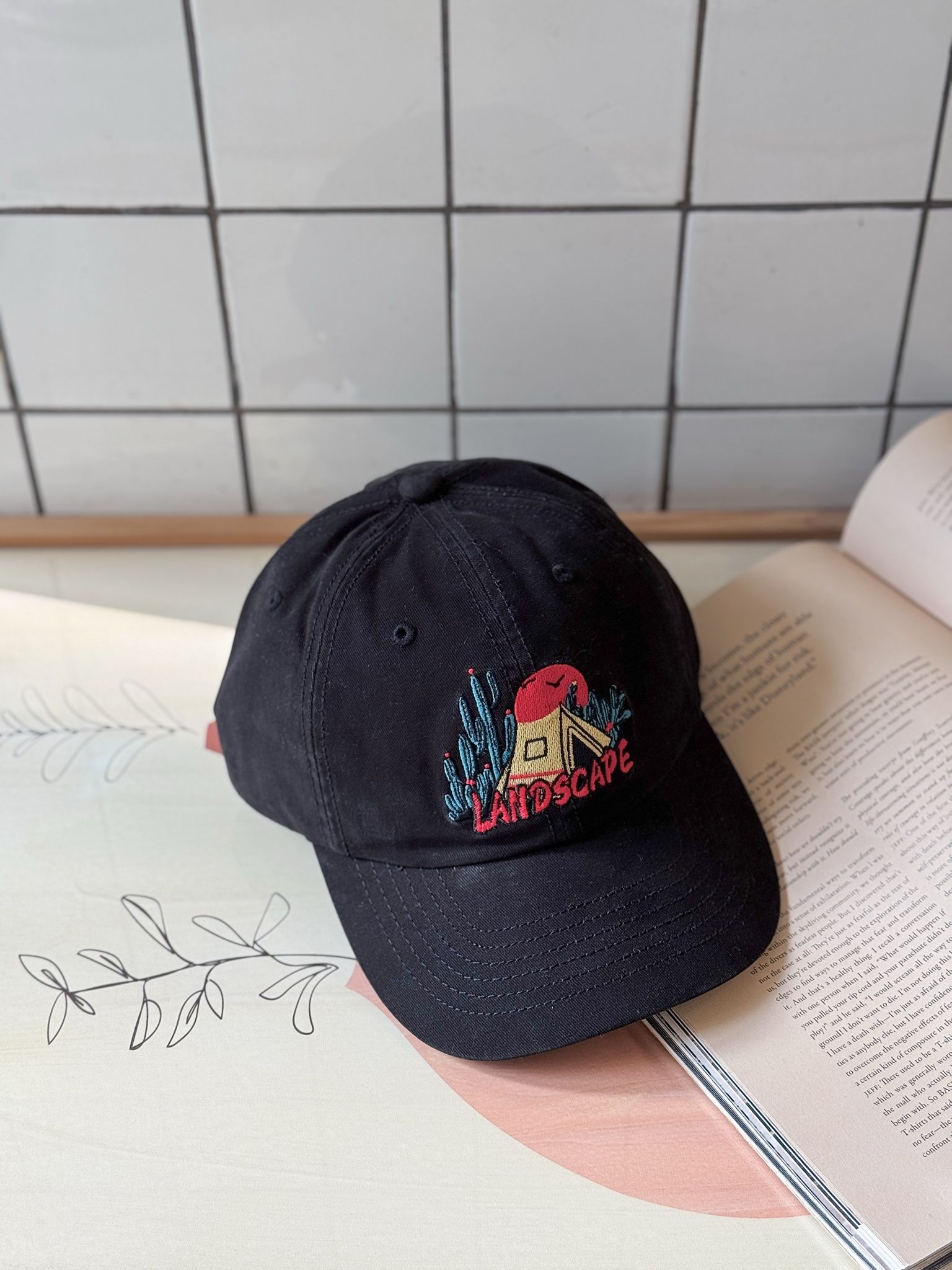 CAP LANDSCAPE BLACK