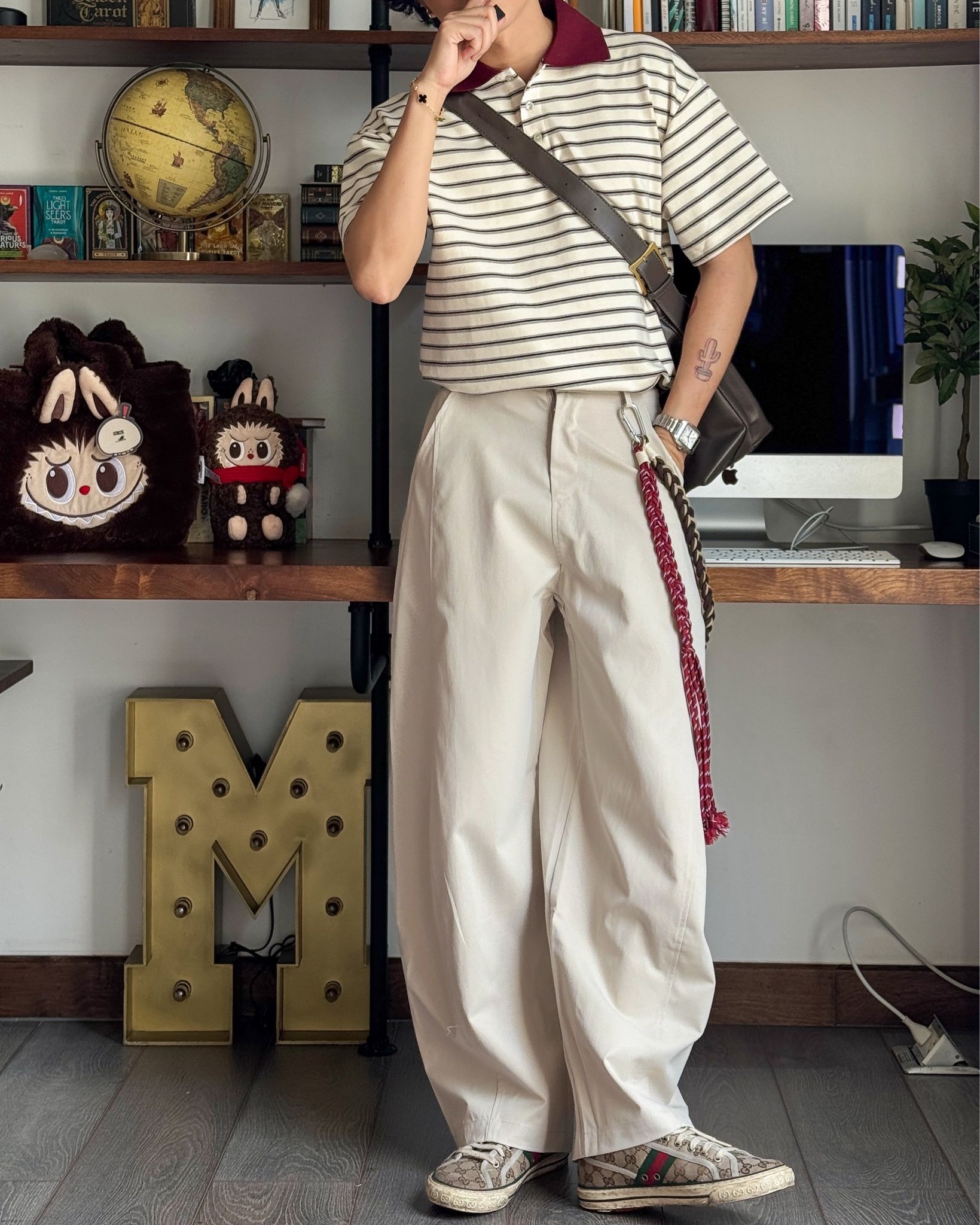 WIDE LEG TROUSER 2178 CREAM