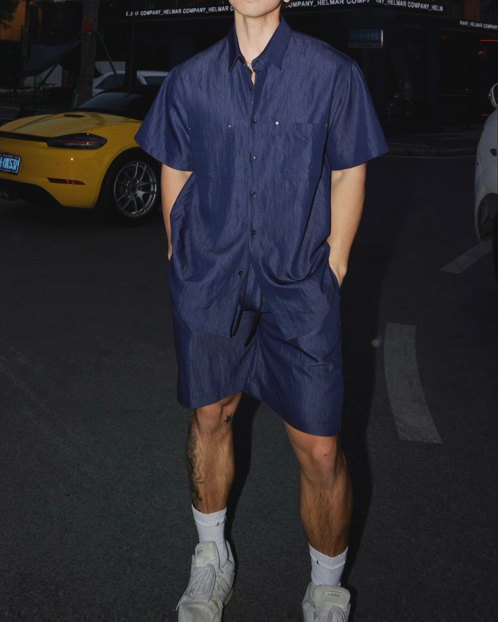 SHORT 2589 DARK BLUE