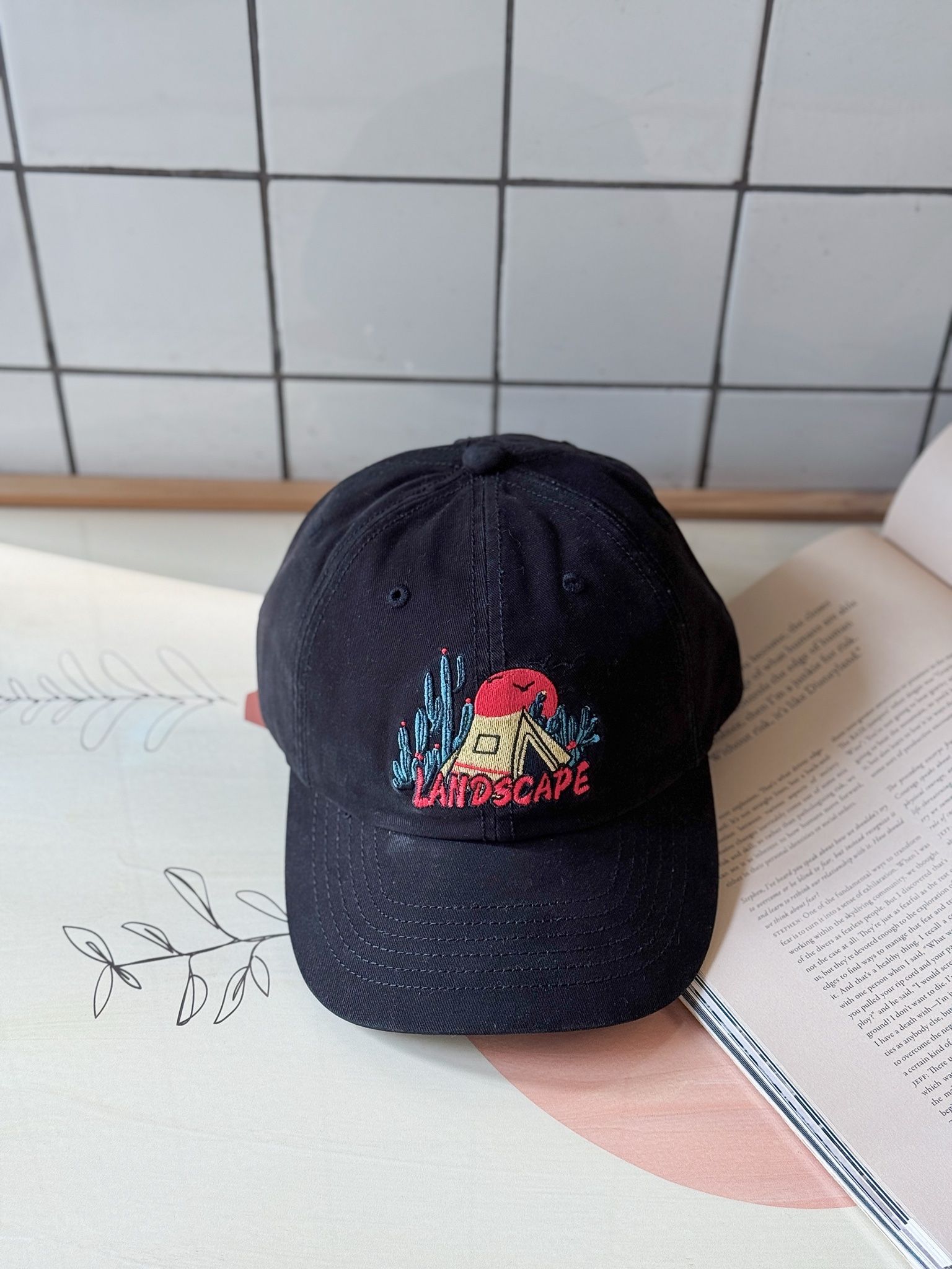 CAP LANDSCAPE BLACK