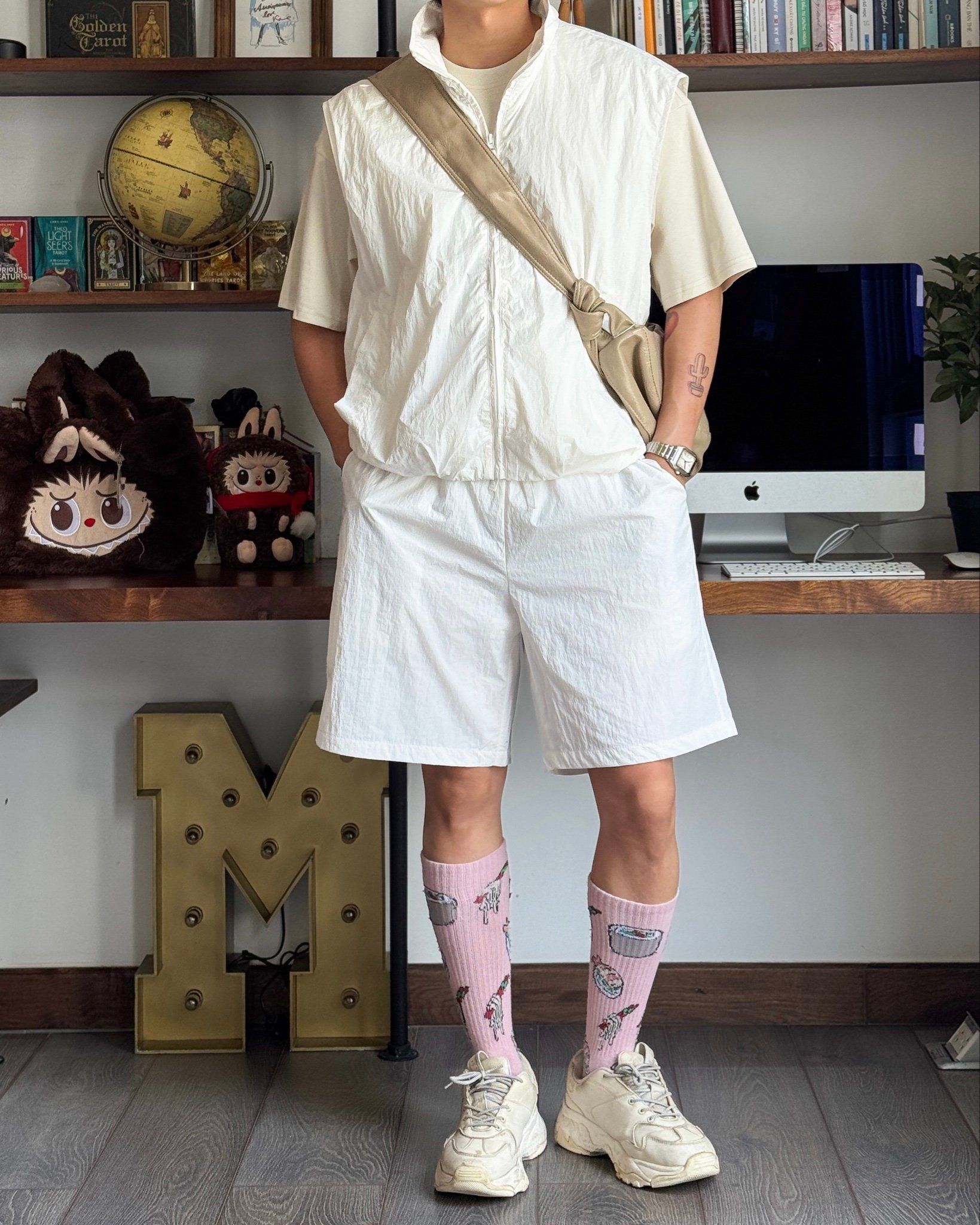 SHORT 813 WHITE
