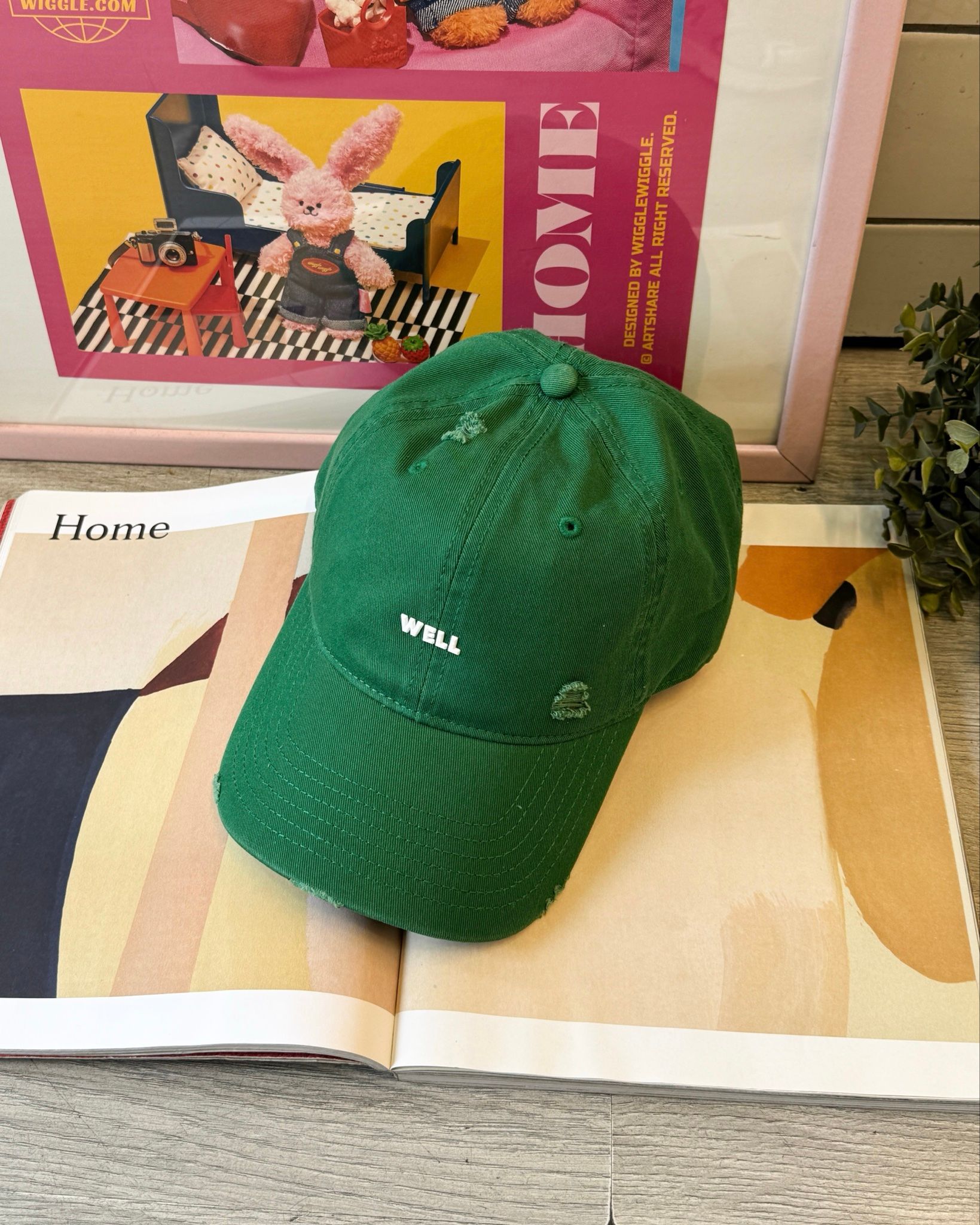 CAP WELL GREEN