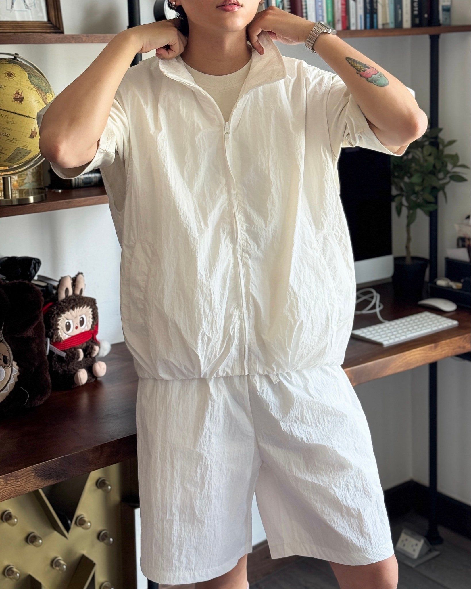 SHORT 813 WHITE