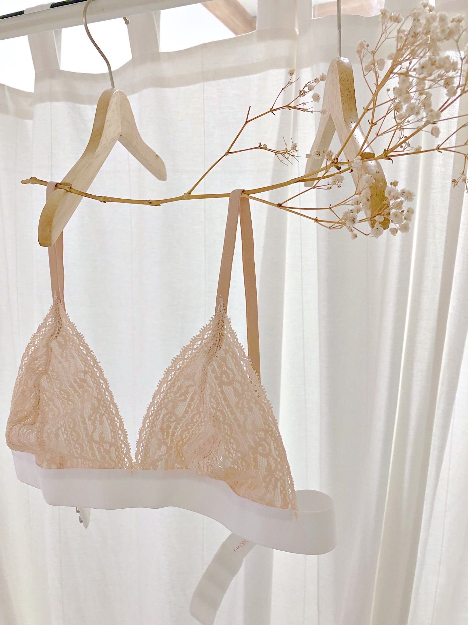 Áo Họa Tiết Nude - Ren x Cotton ĐT