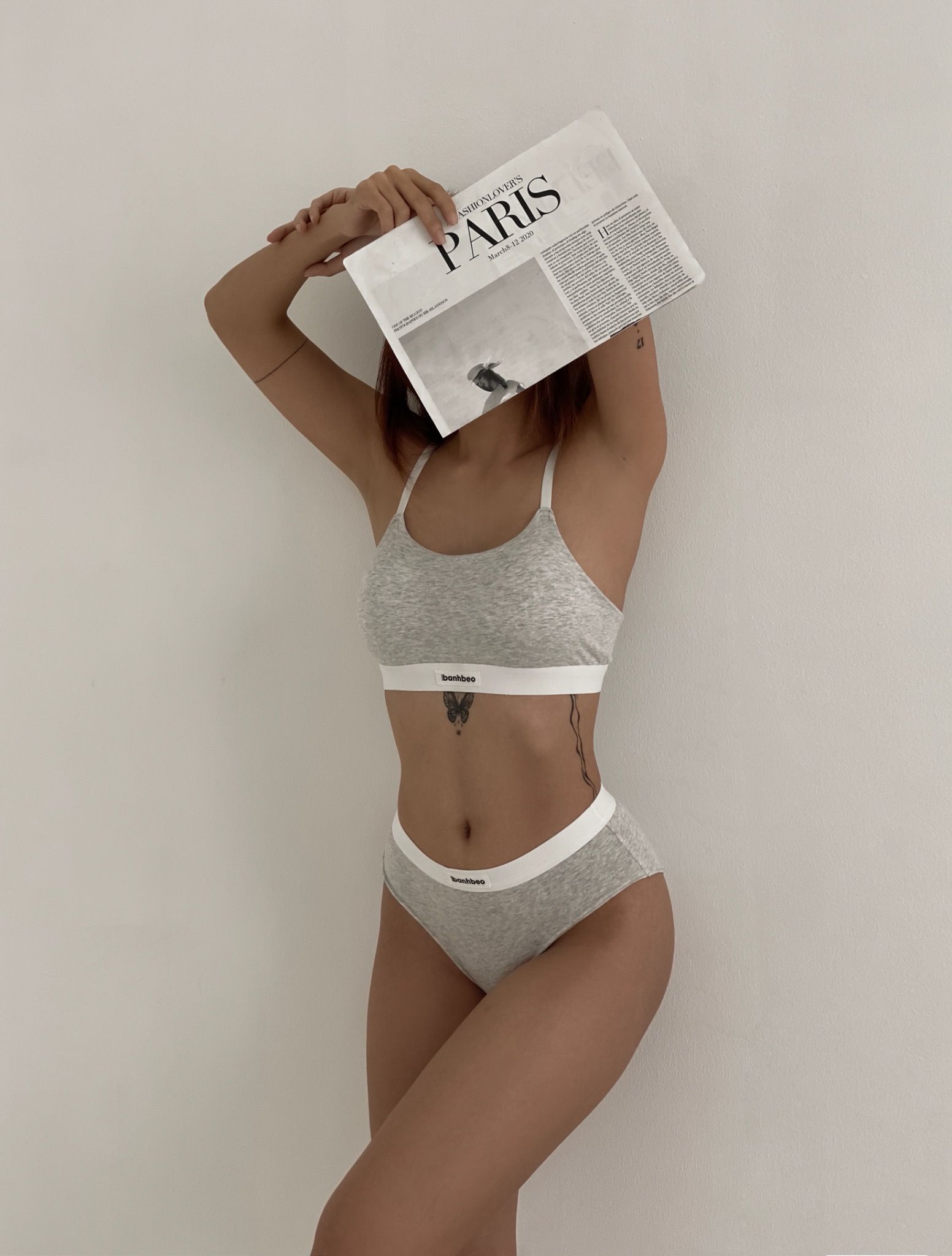 Áo Yếm - Banhbeo Xám