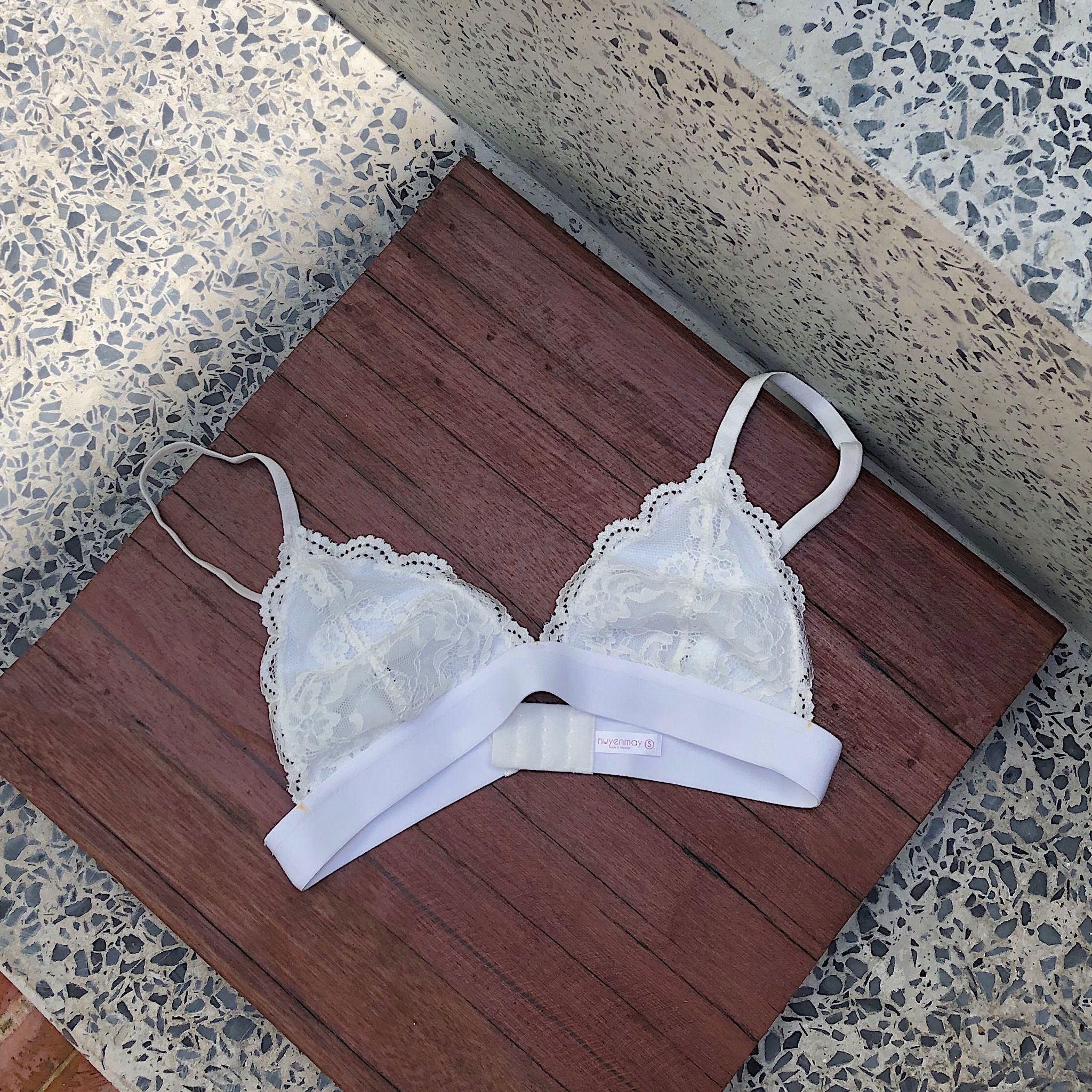 Áo Hoa Trắng - Ren x Cotton ĐT