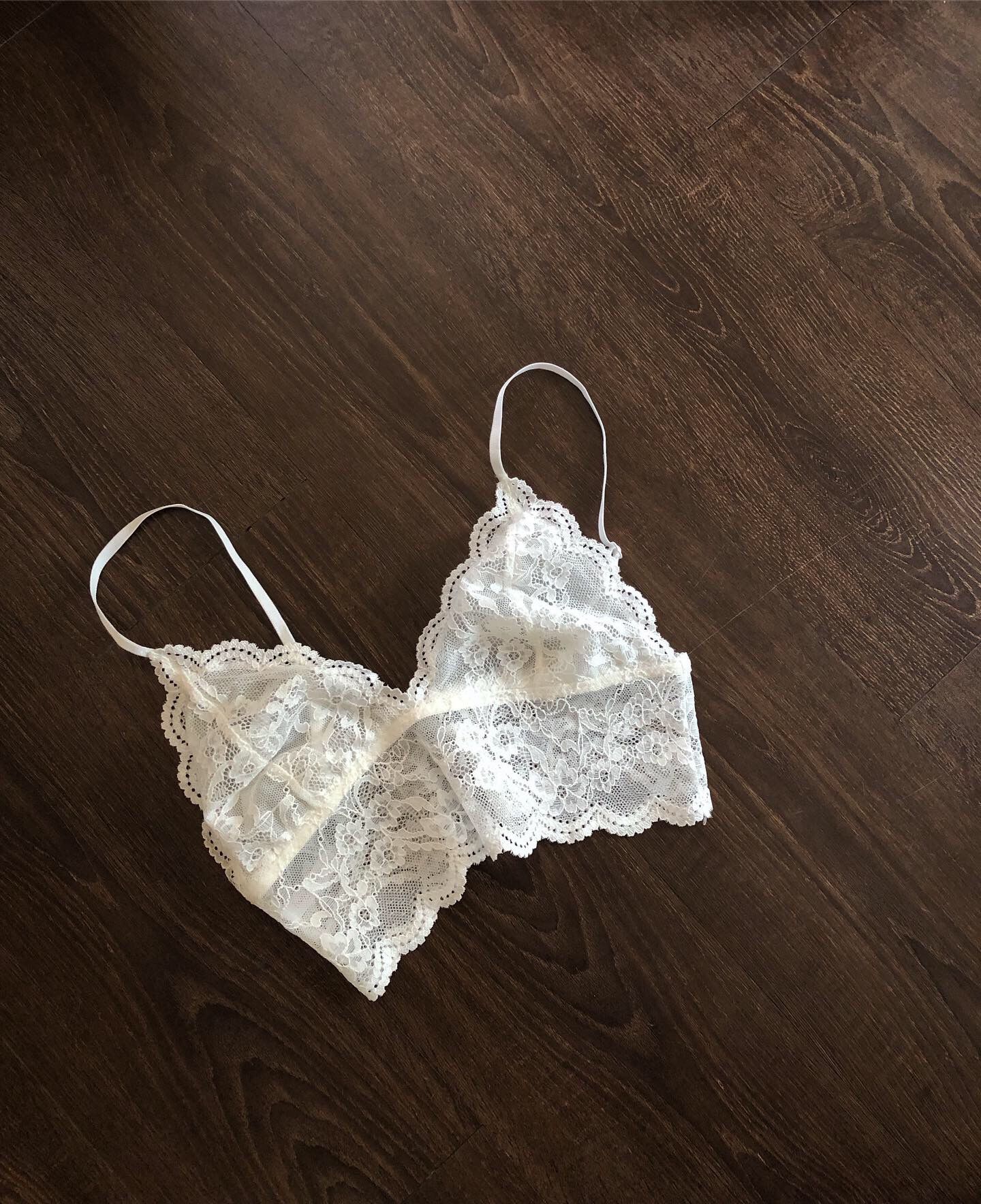 White Flower Tanktop - Áo Bralette Lẻ