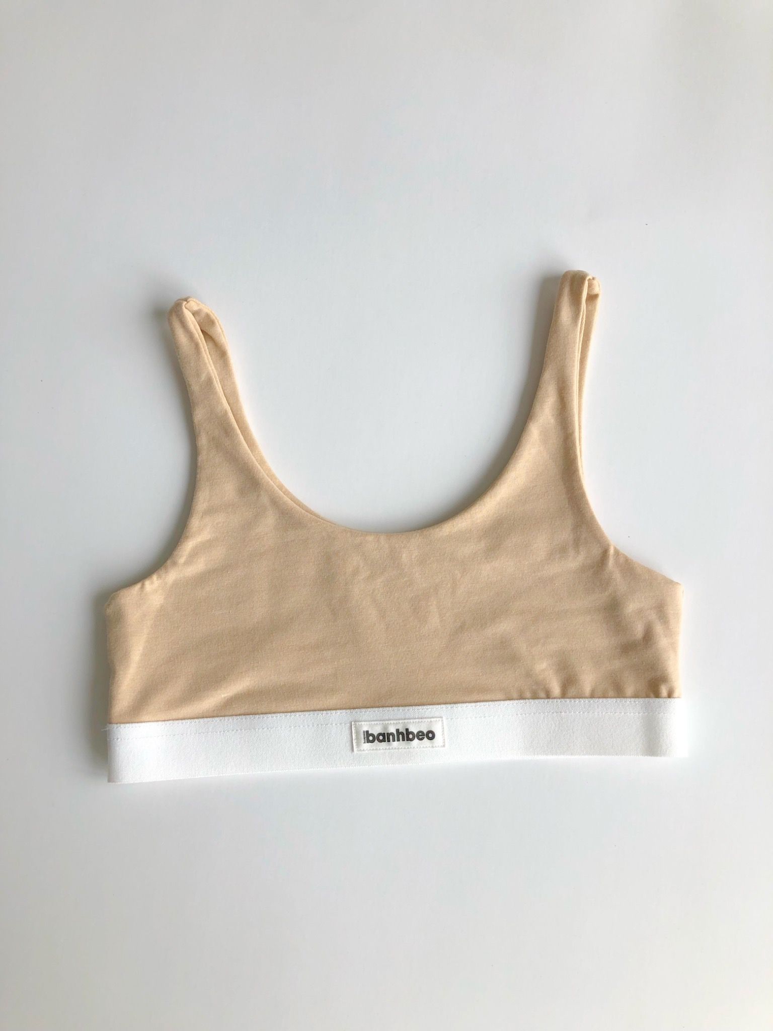 Áo Ba Lỗ - Banhbeo Nude Hạnh Nhân