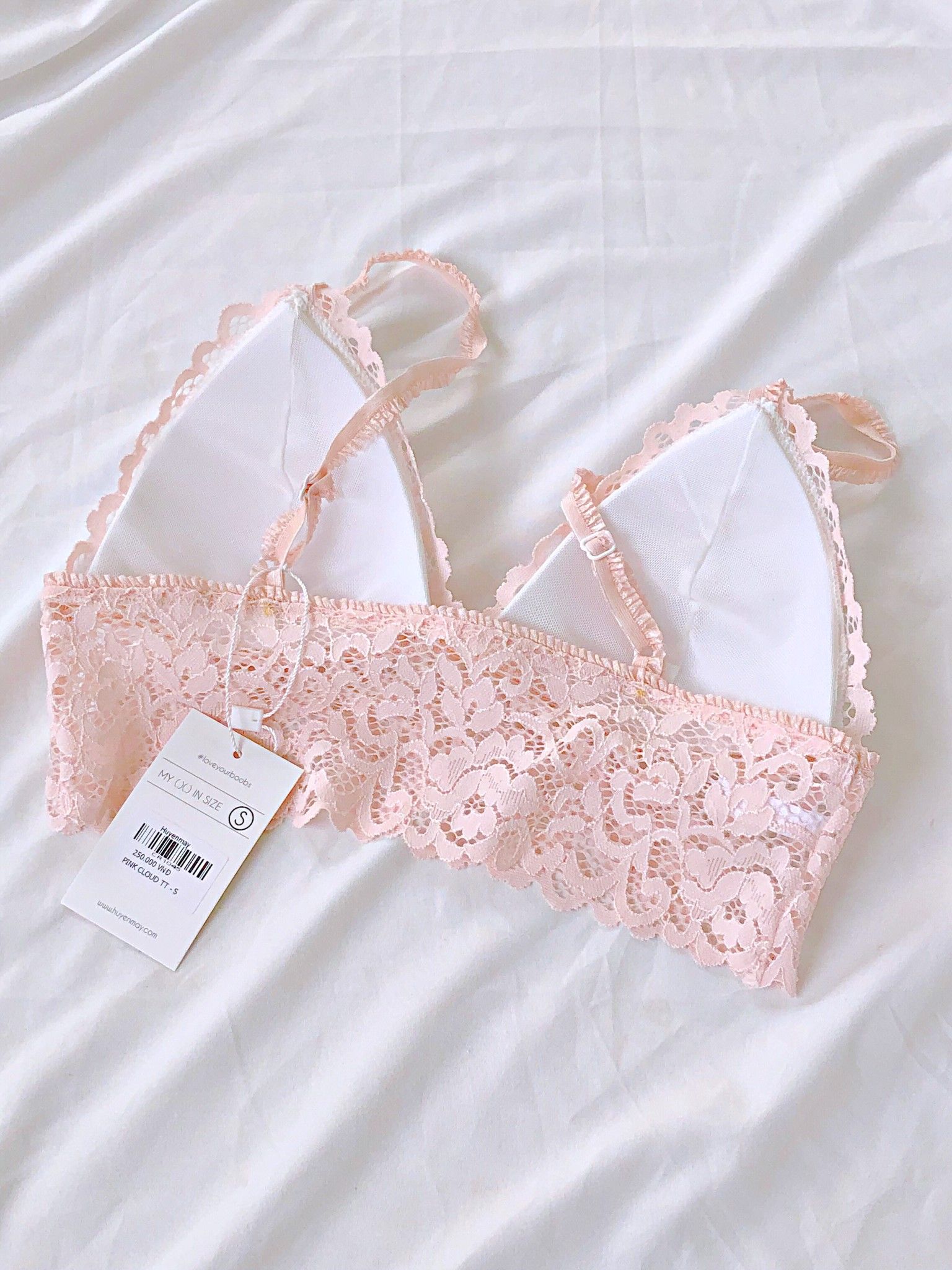 Pink Cloud Tanktop - Áo Bralette Lẻ