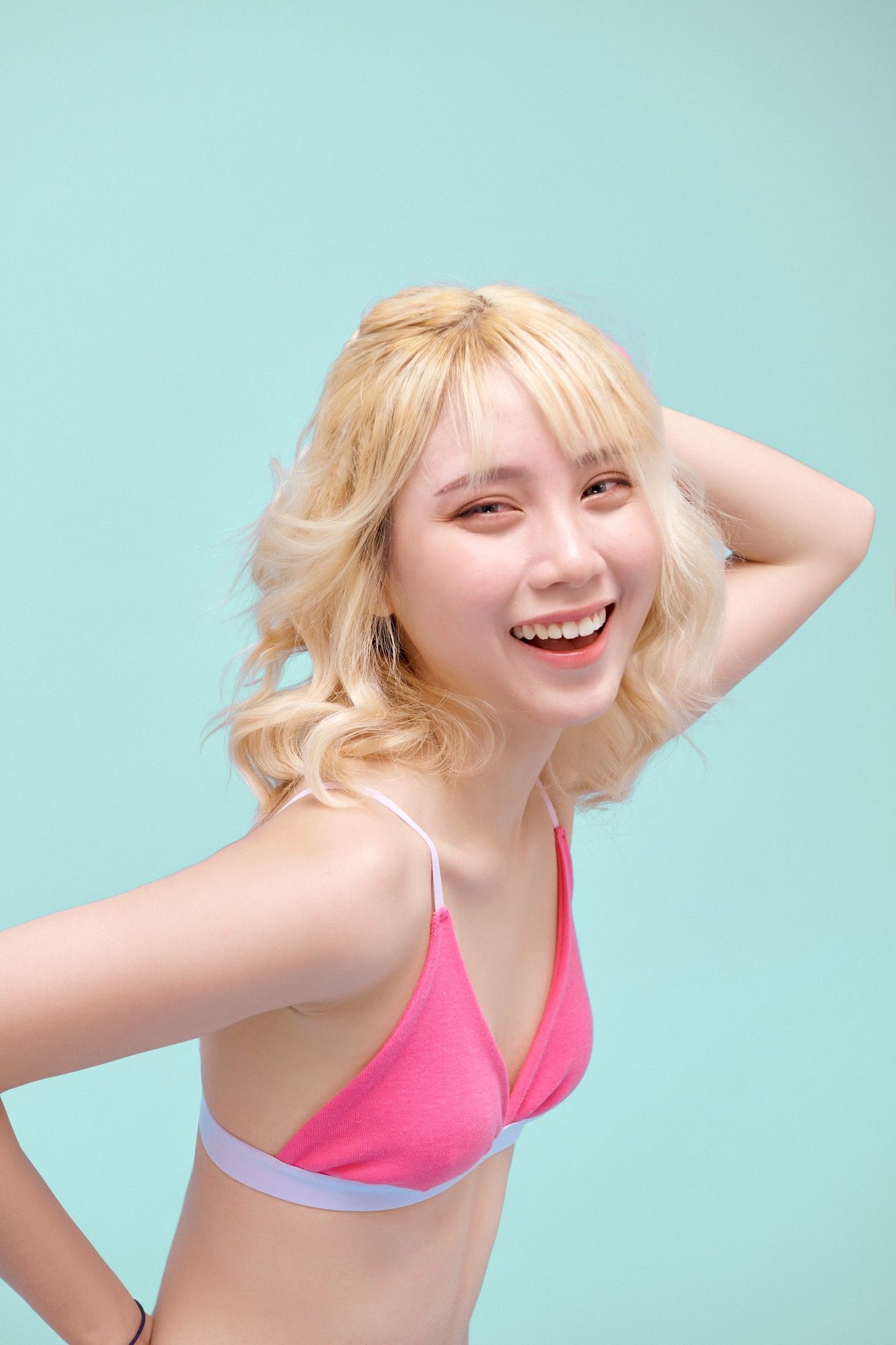 KBG - Áo Bralette Lẻ - Hồng Đậm