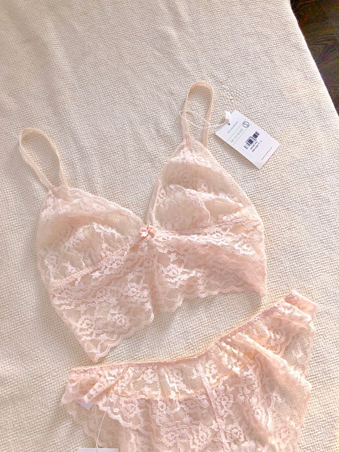 Pink Nude Tanktop - Áo Bralette Lẻ