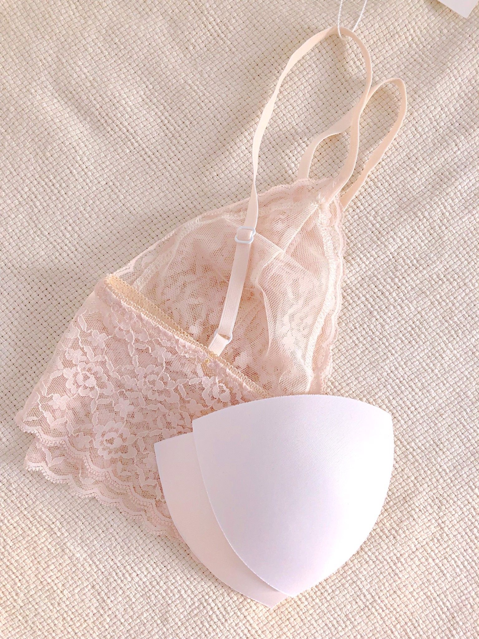 Pink Nude Tanktop - Áo Bralette Lẻ