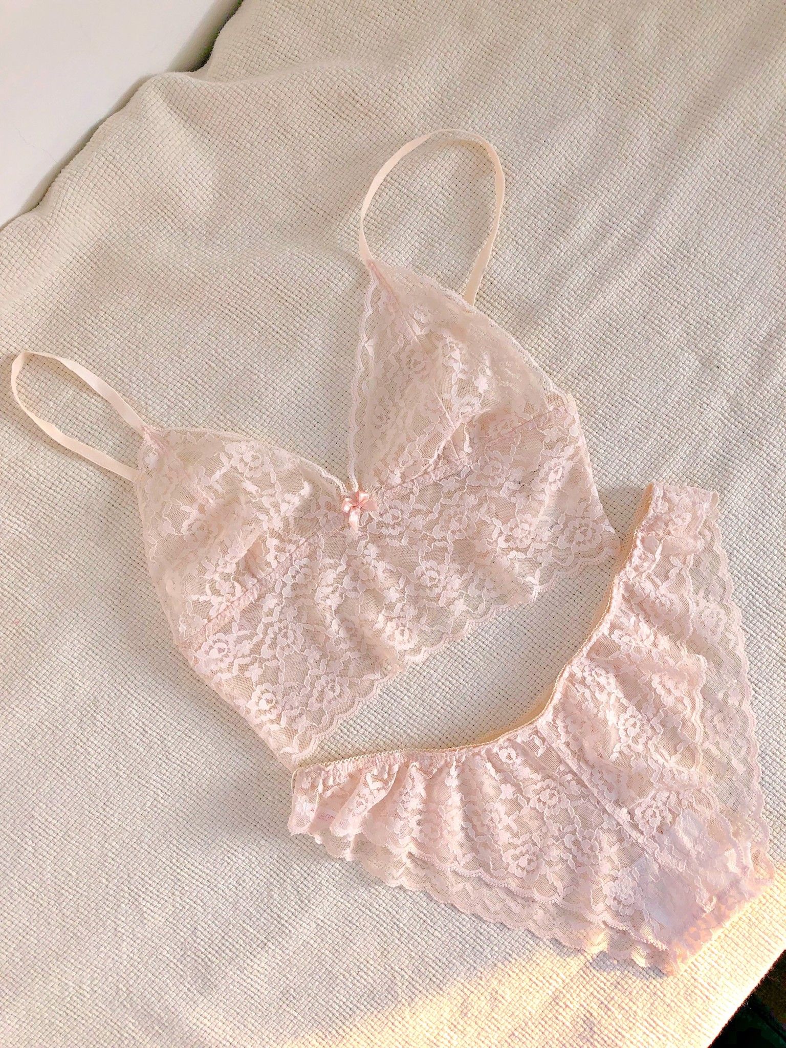 Pink Nude Tanktop - Áo Bralette Lẻ