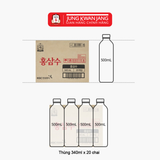  Nước Uống Hồng Sâm 100 % Pure KGC Jung Kwan Jang (340ml*20 chai) 