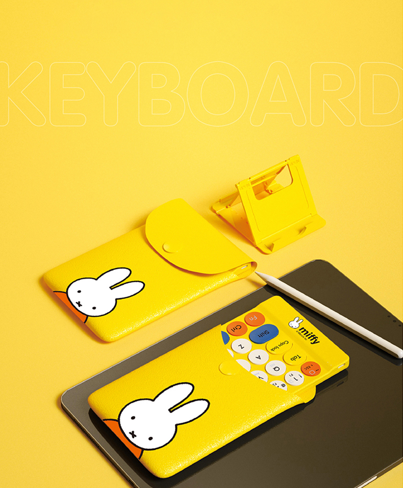 BÀN PHÍM GẬP KHÔNG DÂY MIPOW MIFFY MINI SLIM-FOLD MỎNG NHẤT THẾ GIỚI 3,5 MM CHỐNG NƯỚC KIÊM TÚI GIÁ ĐỠ