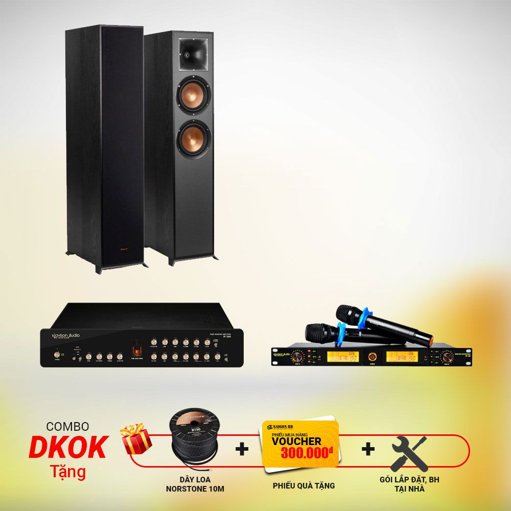 Navison Audio N206 - Klipsch R 820F - Navison Audio N38