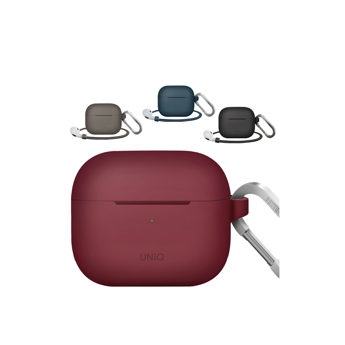 Ốp UNIQ Vencer Silicone Hang For Airpods 3