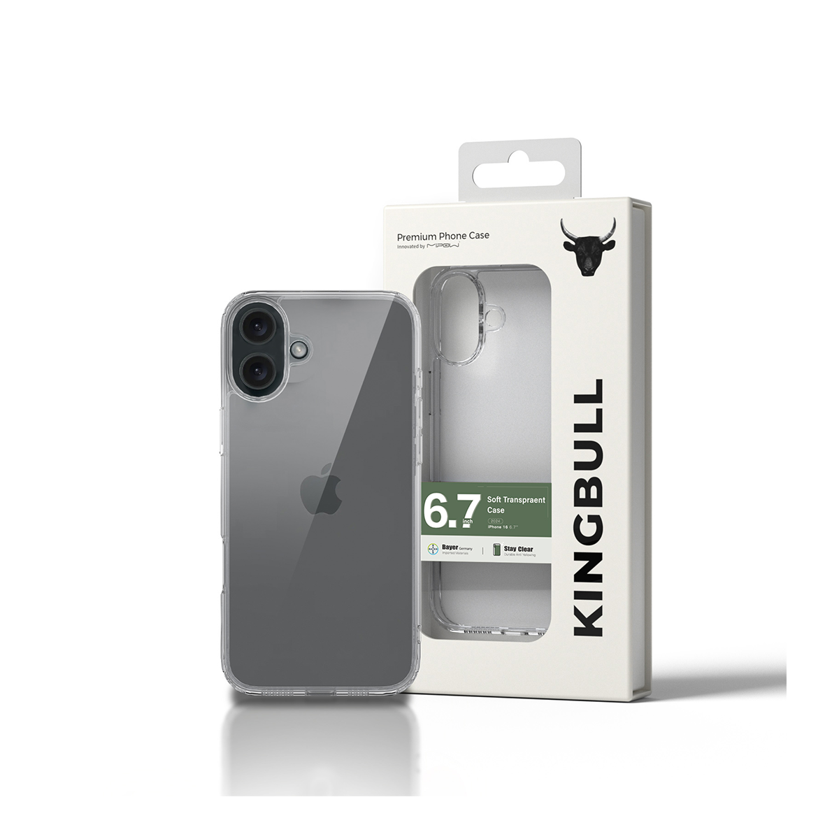 ỐP LƯNG TRONG SUỐT IPHONE 16 PLUS 6.7” VÀ IPHONE 16 6.1