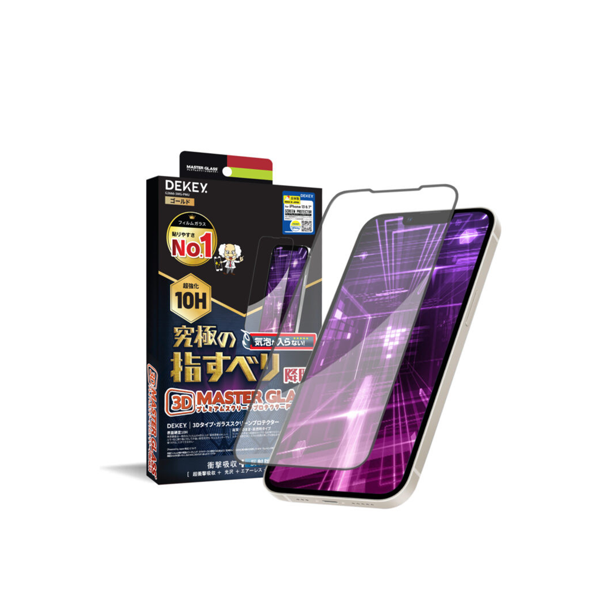 Dekey 3D Master Glass Premium iPhone 14 Promax