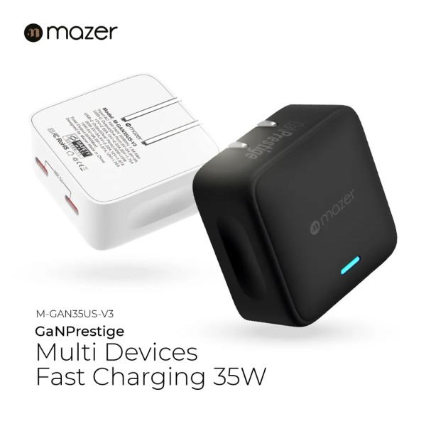  Củ sạc Mazer SuperMINI 35W US Wall Charger 