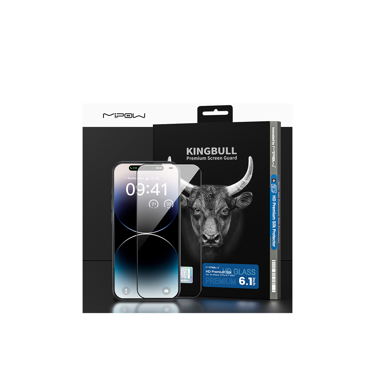 CƯỜNG LỰC MIPOW KINGBULL IPHONE 15 SERIES