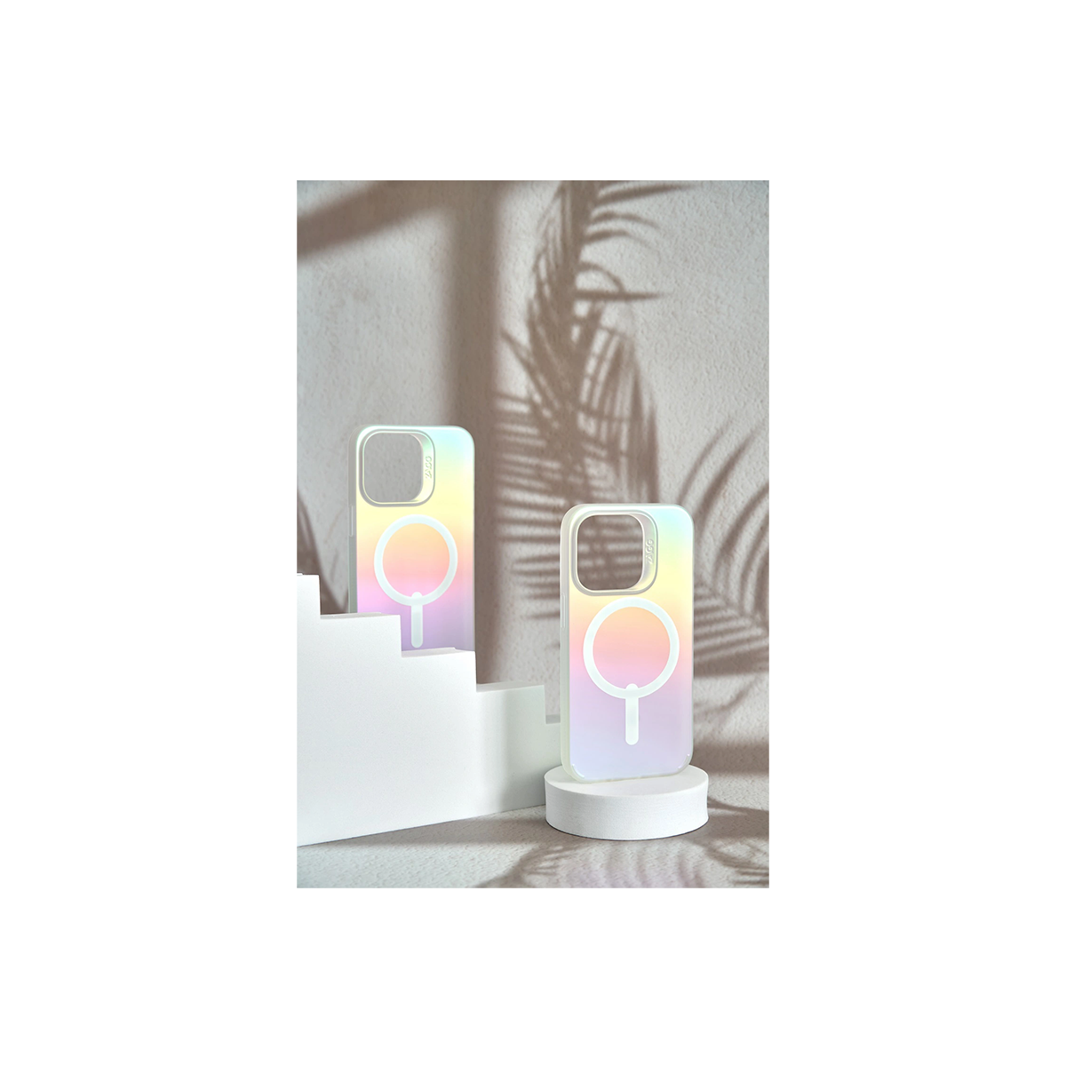 Ốp lưng bảo vệ ZAGG Matte Iridescent Snap hỗ trợ sạc Magsafe cho iPhone 14 Pro