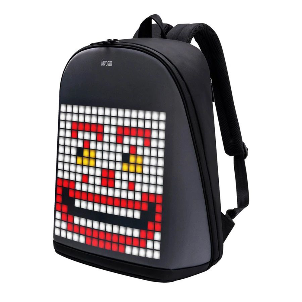 Balo Divoom Pixoo Backpack trang bị màn hình LED cực độc đáo