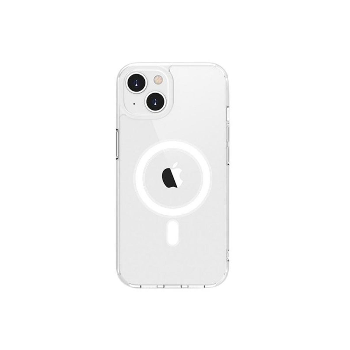 ỐP MAGSAFE TRONG SUỐT MIPOW TEMPERED GLASS IPHONE 13 TRANSPARENT