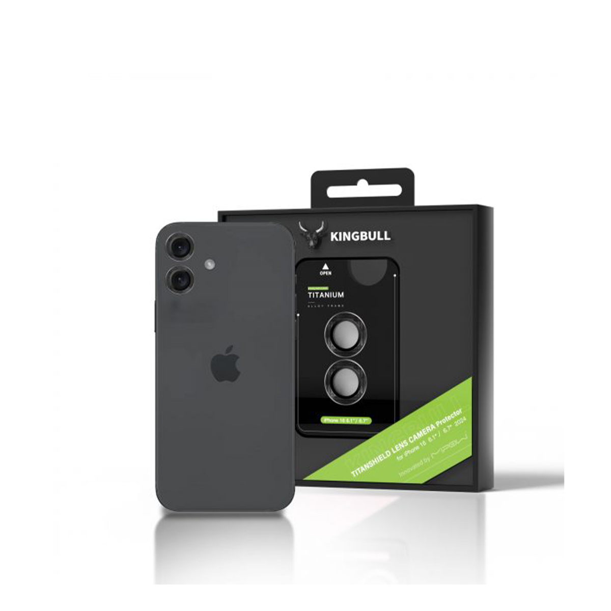 LENS CAMERA MIPOW KINGBULL IPHONE 16 / 16 PLUS (2024)