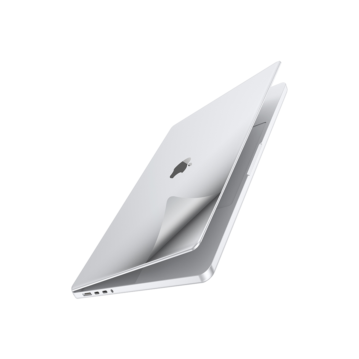 DÁN 3M INNOSTYLE (USA) DIAMOND GUARD 6-IN-1 SKIN SET FOR MACBOOK PRO 16″ 2021 (SPACE GRAY, SILVER)