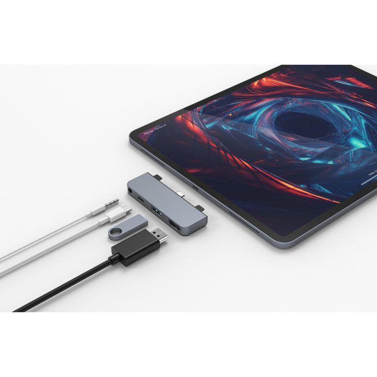 Cổng Chuyển Chuyên Dụng Hyperdriver iPad Pro/Macbook/Surpace 4 IN 1 Hdmi 4K/30HZ Usb-C Hub