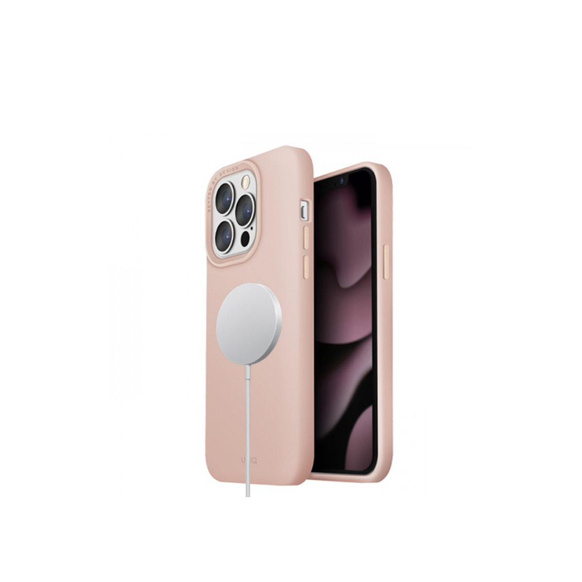 Ốp UNIQ Hybrid MagSafe-Compatible Lino Hue For iPhone 13