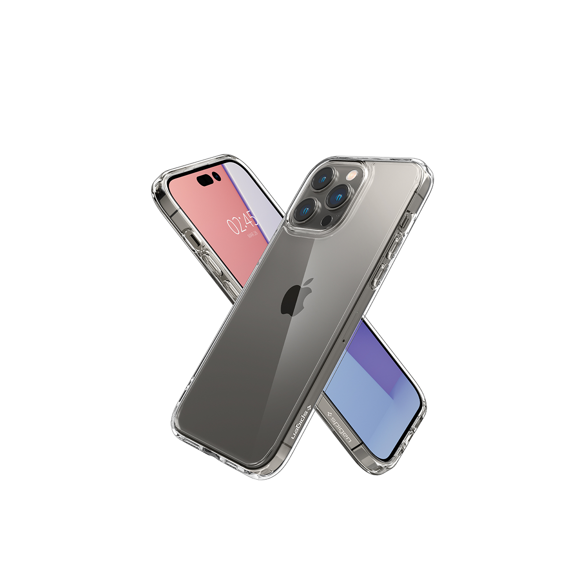 ỐP LƯNG IPHONE 14 PROMAX SPIGEN ULTRA HYBRID CRYSTAL CLEAR