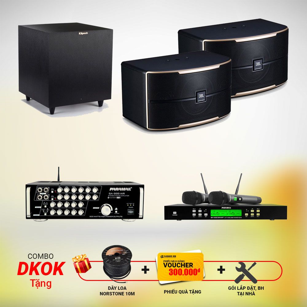  Paramax SA-999 Air - JBL Pasion 6F - Klipsch R 8SW - Paramax SM-1000 Smart 