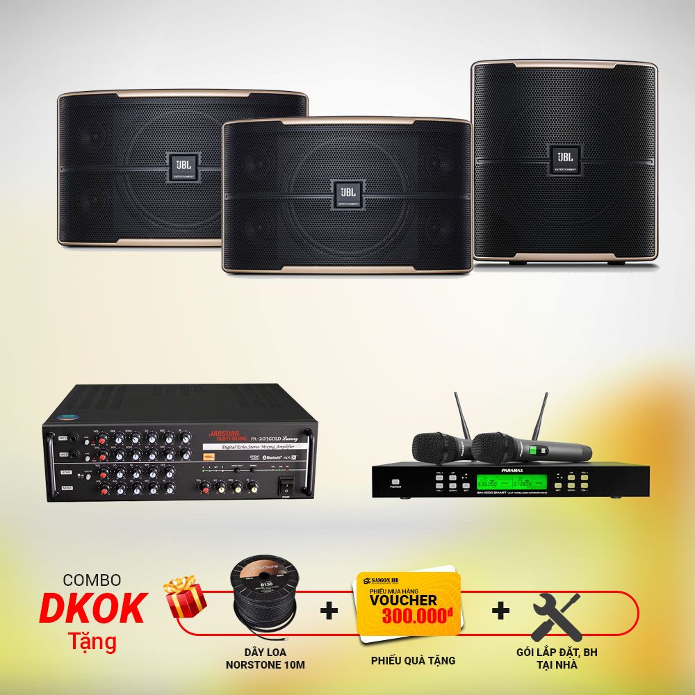 Jarguar Suhyoung Pa 203 Gold Luxury Bluetooth - JBL Pasion 10 - JBL Pasion 12SP - Paramax SM-1000 Smart