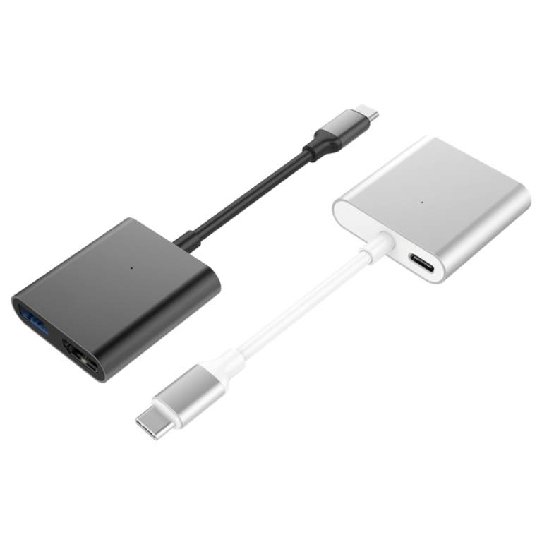  Cổng chuyển HyperDrive 4K HDMI 3-in-1 USB-C Hub for MacBook, Surface, PC & Devices 