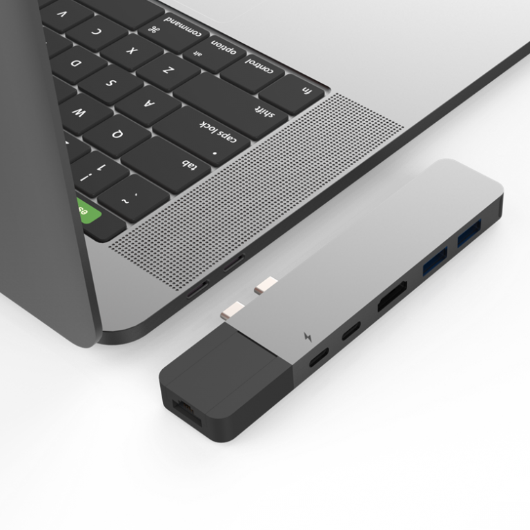 Cổng chuyển HyperDrive NET 6-in-2 Hub for USB-C MacBook Pro 13″15″ 2016/2017/2018